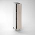 Façade de cuisine 1 porte Cristal cashmire 130 x 40 cm pour meuble colonne