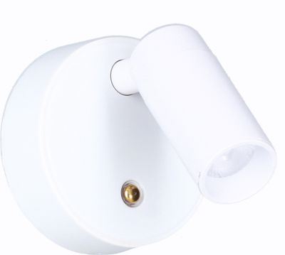 Spot LED mural en saillie orientable et sans fil blanc variable CCT Blanc - Noli ARLUX