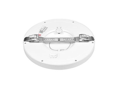 Spot LED encastrable ajustable grand diamètre Ø165mm extra-plat avec détecteur de mouvement crépusculaire - Universal ARIC