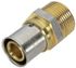 Raccords à sertir mâle écrou libre 1/2 pour tube multicouche diamètre 16 mm par 6