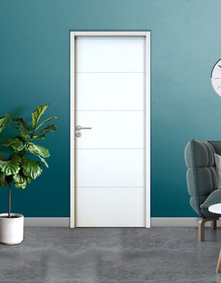 Bloc-porte postformé QUADRIZ H.204 X l.83 cm prépeint poussant droit - SMIS