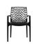 Fauteuil de jardin GRUVYER polypropylène gris anthracite - GRANDSOLEIL