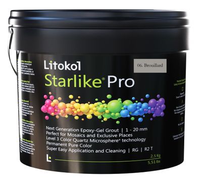 Colle starlike pro brouillard 2,5kg LITOKOL