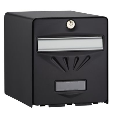 Boîte aux lettres Balnéaire 2 portes noir BURG-WÄCHTER