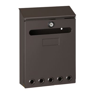 Boîte aux lettres Missive marron DECAYEUX