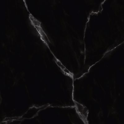 Panneaux muraux de douche 100+100x255 cm marbre de carrare noir DécoDesign Softtouch - SCHULTE