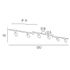 Arc blanc GU10 6X5W = 2100 lumens ANDY COREP