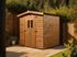 Abri de jardin en bois traité avec plancher 2,25 m², Livraison à domicile incluse - HABRITA