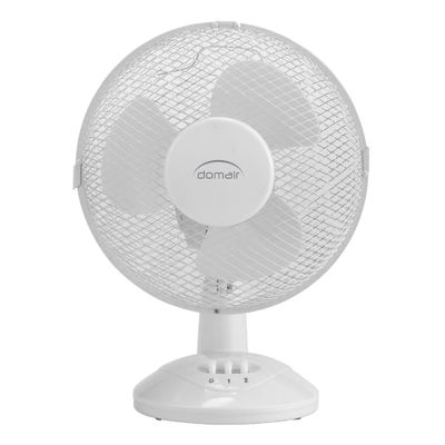 Ventilateur de table EVO WHITE Ø 23 cm 30 W - DOMAIR