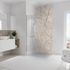 Panneau mural de douche 100x255 cm pierre greige veiné DécoDesign Softtouch - SCHULTE