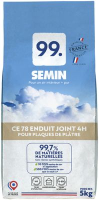 Enduit bande joint Semin99 5 kg - SEMIN