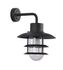 Applique extérieur descendante E27 Nazare noir IP44 60W - COREP