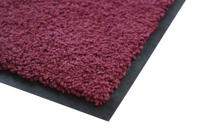 Tapis ECOLO + QUEYRAS PRUNE - 60x80cm - Ep. 5mm ID HOME
