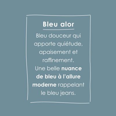 Peinture O'PUR Satin BLEU ALOR 0,5 L - RIPOLIN