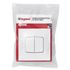 Double interrupteur va-et-vient encastrable 10A complet Blanc - Neptune LEGRAND