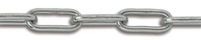 Chaîne soudée maille longue diamètre 5 mm longueur 8 m CHAPUIS
