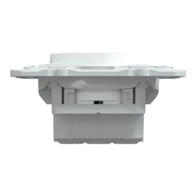 Prises 2 pôles + terre Ovalis affleurante blanc par 10 - SCHNEIDER ELECTRIC