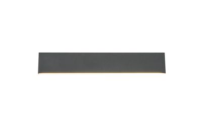 Applique murale CONCHA anthracite LED 9 W blanc chaud - TRIO