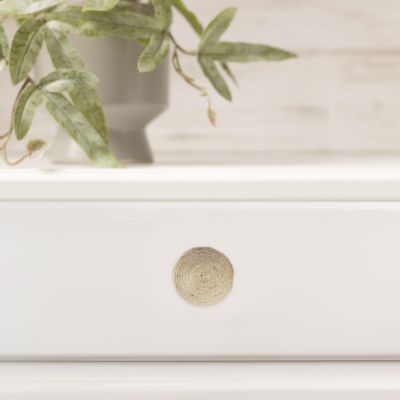Bouton de meuble boule ficelle diamètre 41 mm REI