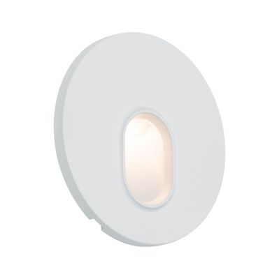 Spot LED encastrable mural rond blanc- PAULMANN