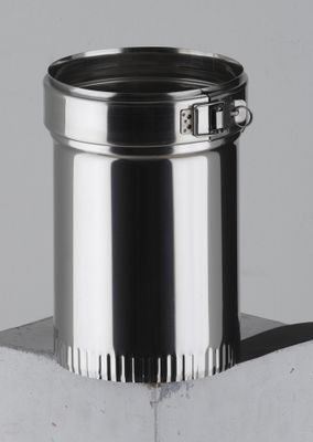 Raccord de jonction de conduit inox diamètre 180/150 mm émaillé POUJOULAT