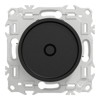 Variateur de lumière rotatif universel Odace 2025 noir - SCHNEIDER ELECTRIC