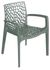 Fauteuil de jardin GRUVYER polypropylène vert laurier - GRANDSOLEIL