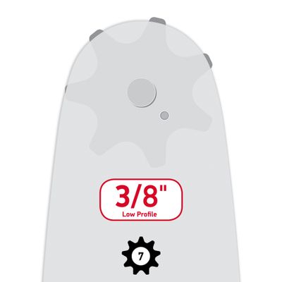 Guide de tronçonneuse 25 cm 3/8" 0,050" OREGON