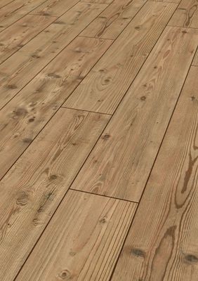 Sol stratifié décor pin naturel 8 mm 19.3 x 138 cm AC5 compatible pièce humide paquet de 2.13 m² SWISS KRONO