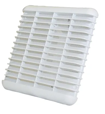 Grille plastique à ressort 190 x 190 mm blanche à moustiquaire AUTOGYRE