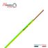 Fil HO7V-U 1 x 2,5 mm² 5 m vert et jaune