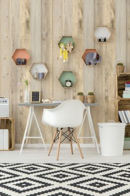 Lame lambris PVC Element 3D nordic - 8 x 375 x 2600 mm - GROSFILLEX