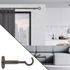 Support ouvert extensible en métal diam 28 mm Finition Gun foncé - MOBOIS