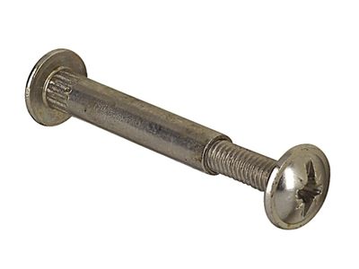 Vis d'assemblage 5 x 35 mm acier nickelé par 2 CIME