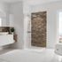 Panneau mural de douche 100x210 cm briques industrielles DecoDesign Décor - SCHULTE