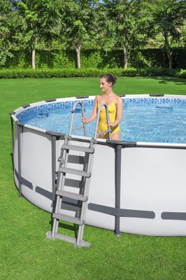 Piscine hors sol ronde tubulaire Ø 427 cm hauteur 122 cm - BESTWAY