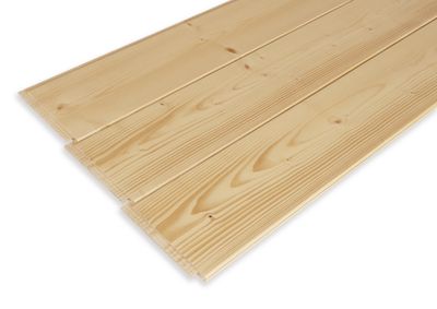 Lambris sapin raboté choix AB - 9.5 x 113 x 1750  mm - HENRY TIMBER