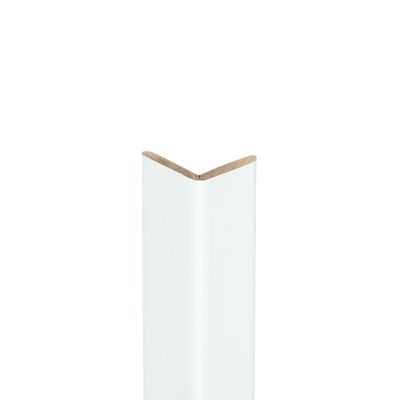 Profil de finition mdf revêtu edelweiss pore - 22 x 22 x 2600 mm - AJ TIMBER