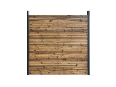 Panneau bois occultant en pin traité autoclave Evolu H 21 Ekla Klassic - 32 x 1760 x 1800 mm - DEBARGE
