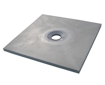 Receveur de douche à carreler 90x90 cm polystyrène - OCEA