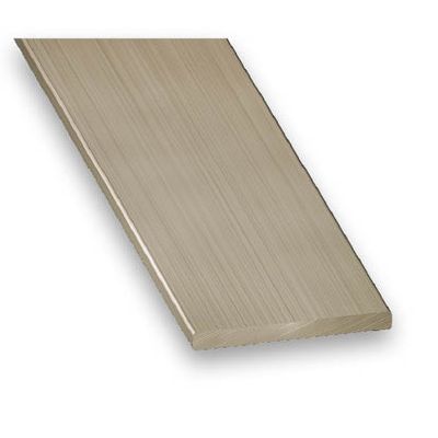 Profilé plat inox mat 30 x 3 mm 1 m CQFD