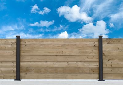 Poteau aluminium gris texturé EvoluH 21 First - 48 x 75 x 1100 mm - DEBARGE