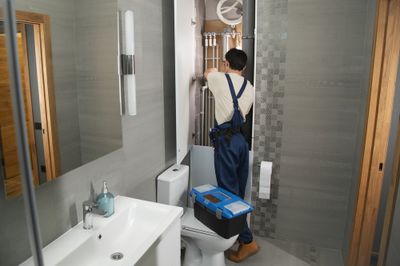 Installation ou remplacement d'un receveur et paroi de douche
