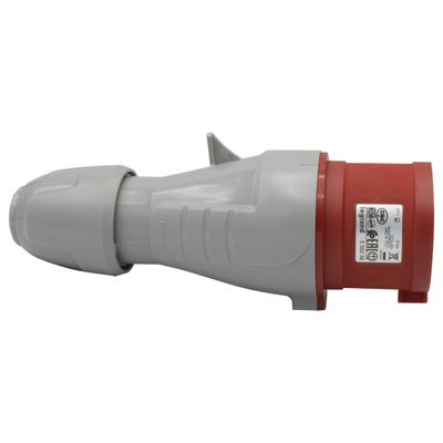 Prise électrique mobile industrielle mâle étanche IP44 3 pôles + terre 32A 380/415V - P17 LEGRAND