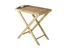 Table desserte de jardin TEA acacia 45 x 45 50 cm, Livraison à domicile incluse - PROLOISIRS