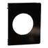 Plaque de finition latérale 1 poste Odace 2025 Architecte noir émaillé - SCHNEIDER ELECTRIC