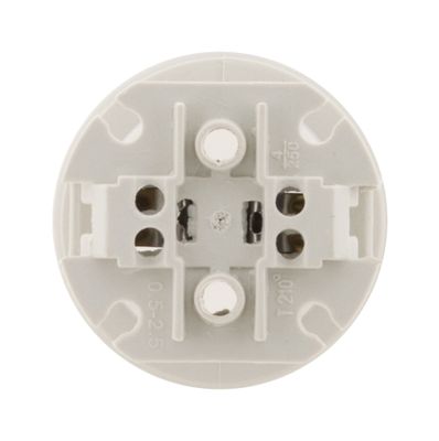 Douilles de chantier E27 plastique blanc par 5 - ZENITECH