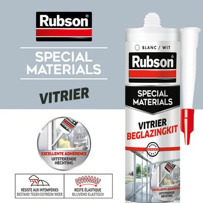 Mastic vitrier 280 ml - RUBSON