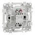 Interrupteur ou poussoir VMC 2 vitesses Odace 2025 noir - SCHNEIDER ELECTRIC