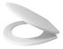 Abattant de WC thermoplastique blanc Neon+ - WIRQUIN